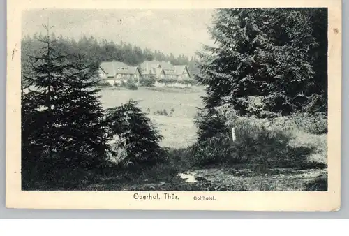 0-6055 OBERHOF, Golf - Hotel, 1921