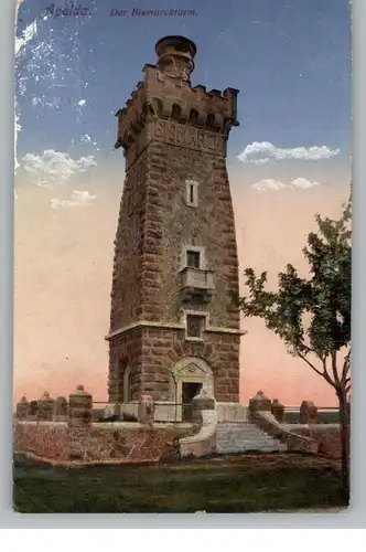 0-5320 APOLDA, Bismarckturm, 1917