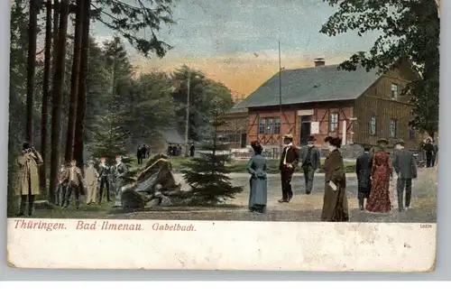 0-6300 ILMENAU, Gabelbach, 1912