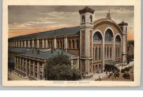 1000 BERLIN, Stettiner Bahnhof, 1923