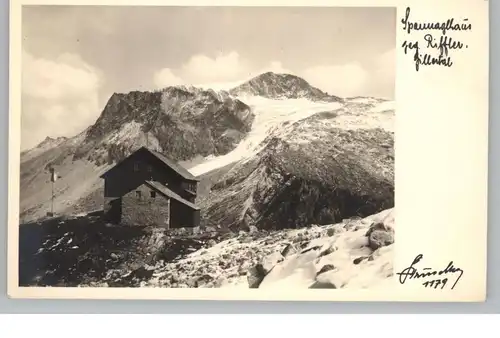 A 6293 TUX, Spannagelhaus, Blick zum Ritten, 1958