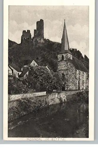 5441 MONREAL, Kirche und Ruine, kl. Druckstellen