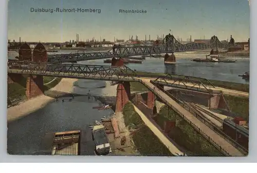 4100 DUISBURG - RUHRORT - HOMBERG, Rheinbrücke