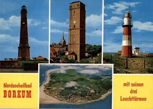 LEUCHTTÜRME / Lighthouse / Vuurtoren / Phare / Fyr, Borkum