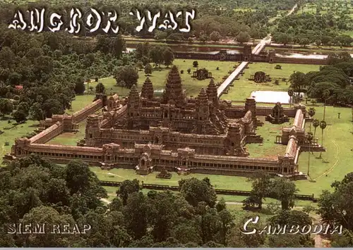 CAMBODIA  / KAMBODSCHA - Temple, 14 modern pc's