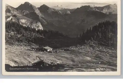 8240 BERCHTESGADEN - SCHÖNAU, Gotzenalm und Hochkönig