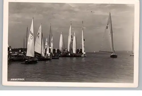 8036 HERRSCHING, Segelregatte auf dem Ammersee