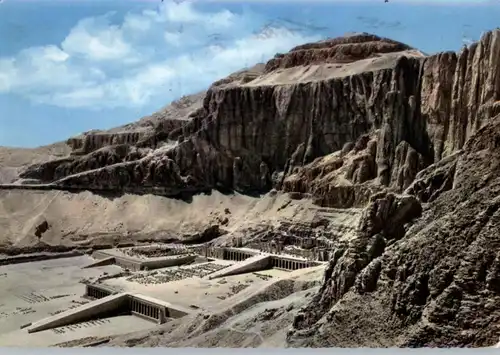 EGYPT - DEIR EL BAHARI - Temple of Queen Hatsheput, 1955