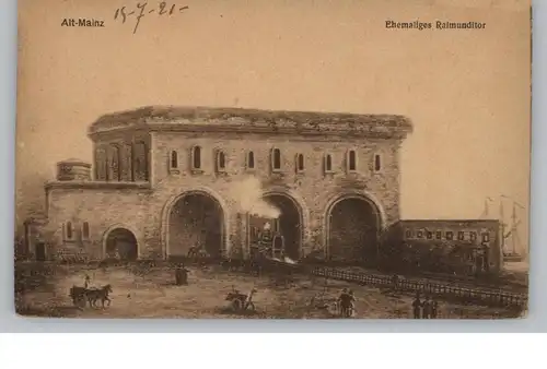 6500 MAINZ, Alt-Mainz, Ehemaliges Raimunditor, Eisenbahn