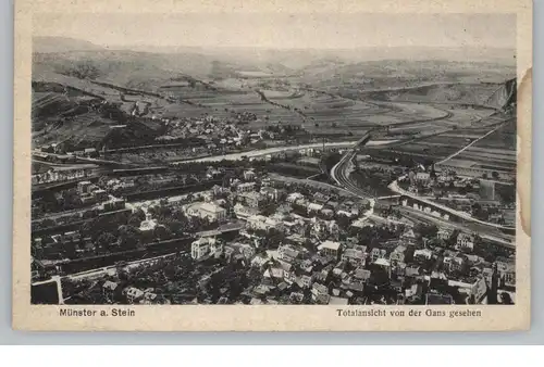 6552 BAD MÜNSTER am Stein, Gesamtansicht von der Gans