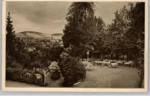 8730 BAD KISSINGEN, Kurhaus Bergschlößchen, Gartenterrasse, 1927