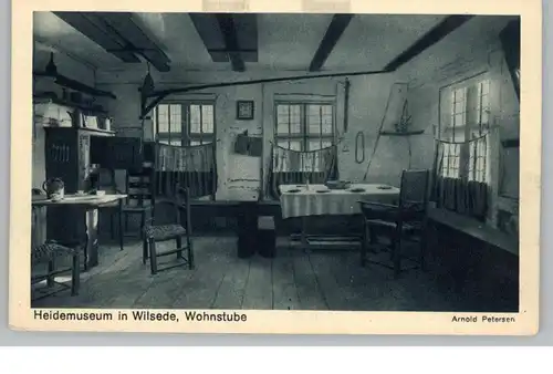 3045 BISPINGEN - WILSEDE, Heidemuseum, Wohnstube