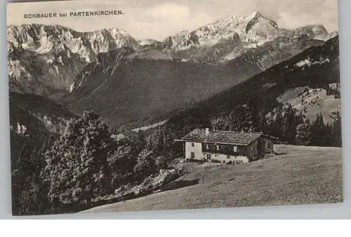 8100 GARMISCH - PARTENKIRCHEN, Eckbauer, Verlag Zimmermann - München