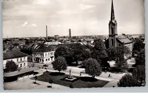 7640 KEHL, Marktplatz mit Friedenskirche