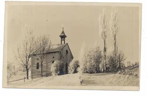 8964 NESSELWANG, Zinkenbichlkapelle, Photo-AK, Photo Tanner