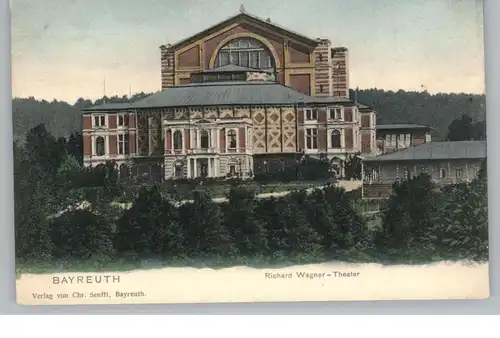 8580 BAYREUTH, Richard - Wagner - Theater, ca. 1905