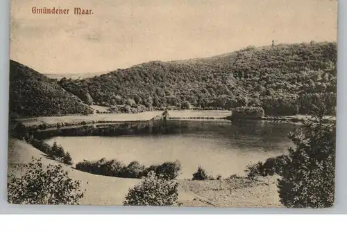 5568 DAUN - GEMÜNDEN, Gmündener Maar, 1916, Feldpost