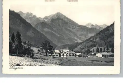 8980 OBERSTDORF - BIRGSAU, Blick auf den Ort, Verlag Cigarrenhaus Wassner