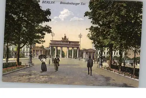 1000 BERLIN, BRANDENBURGER TOR zur Kaiserzeit