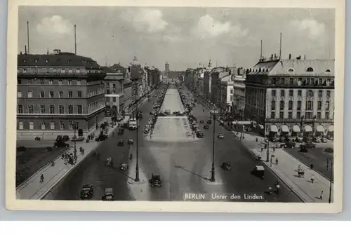 1000 BERLIN, Unter den Linden mit Hotel Adlon