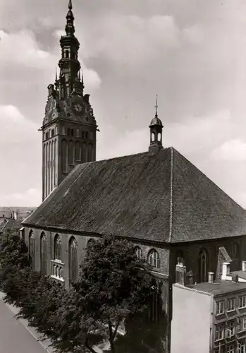 WESTPREUSSEN - ELBING / ELBLAG, Nikolaikirche, Nachkriegskarte