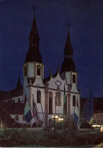 5540 PRÜM, Salvator-Basilika bei Nacht