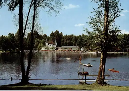 4056 SCHWALMTAL - AMERN, Inselschlößchen Hariksee