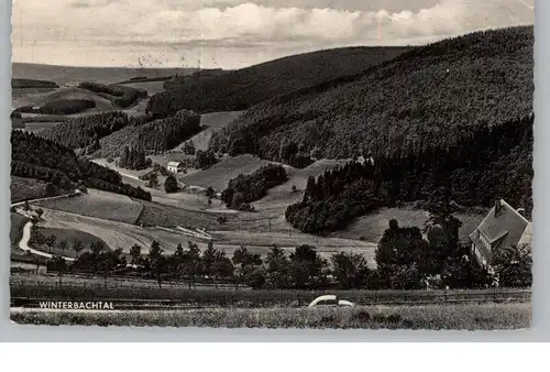 5920 BAD BERLEBURG, Winterbachtal, 1962