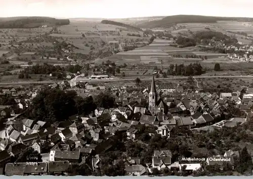 6120 MICHELSTADT, Blick über den Ort