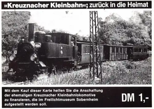 EISENBAHN / Railway, Kleinbahn Kreuznach
