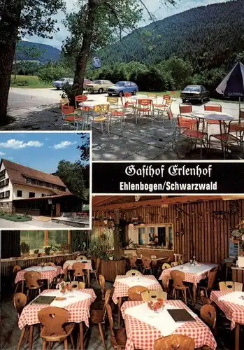 7297 ALPIRSBACH - EHLENBOGEN, Gasthaus - Pension Erlenhof