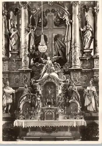 8128 POLLING, Altar der Klosterkirche