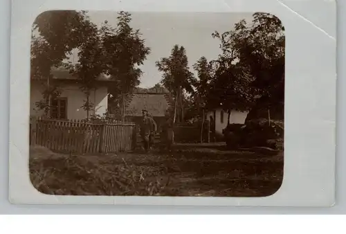 MILITÄR - 1.Weltkrieg, Kgl. Hoheit Kronprinz Georg von Sachsen in Sorokka / Ukraine 29.August 1917, Photo-AK