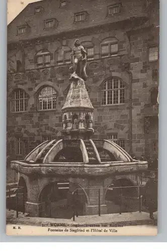 6520 WORMS, Siegfriedsbrunnen 1927