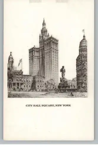 USA - NEW YORK, City Hall Square