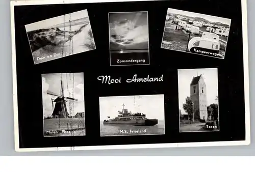 FRIESLAND - AMELAND, Mooi Amaland, 1962
