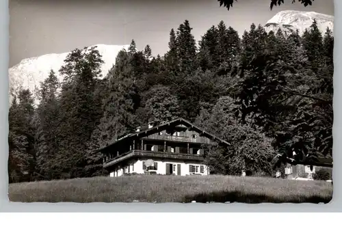 8240 BERCHTESGADEN, Haus Wiesenlehen, 1957
