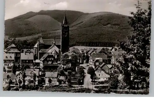 5948 SCHMALLENBERG, Blick über den Ort, 1959