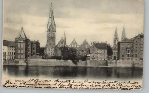 2800 BREMEN, Martinikirche, 1903