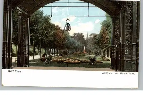 5427 BAD EMS, Blick aus der Wandelbahn, ca. 1906