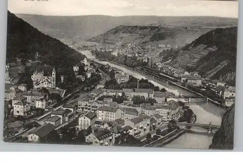 5427 BAD EMS, Panoramaansicht 1906, Verlag Glaser Leipzig