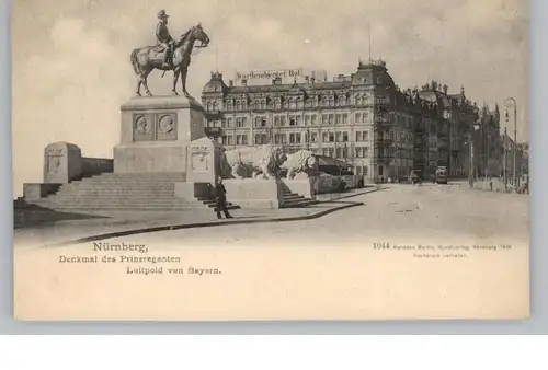 8500 NÜRNBERG, Denkmal des Prinzregenten Luitpold von Bayern, 1901