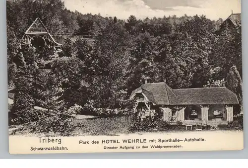 7740 TRIBERG, Hotel Wehrle, Park