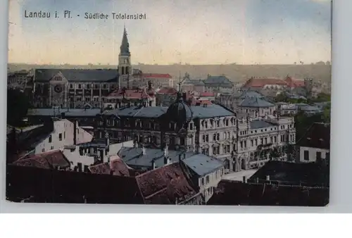 6740 LANDAU, Südliche Totalansicht, 1919