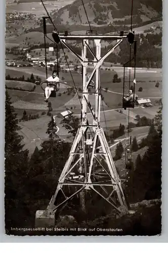 8974 OBERSTAUFEN - STEIBIS, Imbergsessellift, 195...