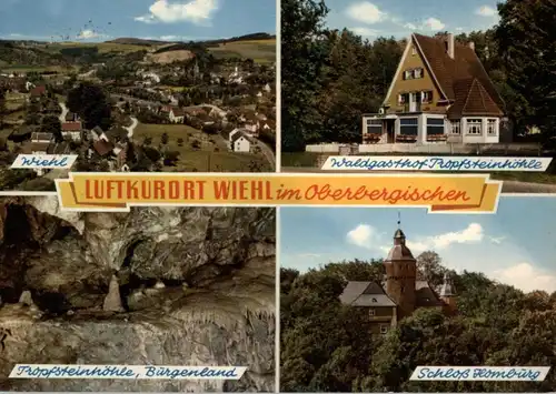 5276 WIEHL, Waldgasthof Tropsteinhöhle, Schloß Homburg