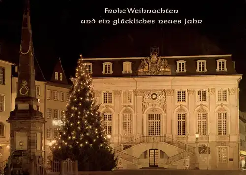 5300 BONN, Rathaus, Weihnachtskarte