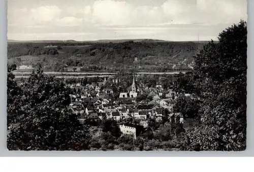 5340 BAD HONNEF, Blick von der Fuchshardt auf den Ort, 196...