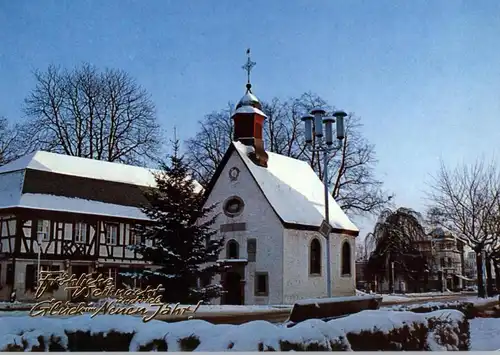 5340 BAD HONNEF - RHÖNDORF, Alte Kapelle im Schnee