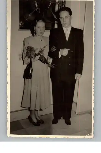 HOCHZEIT - Photo-AK 1953